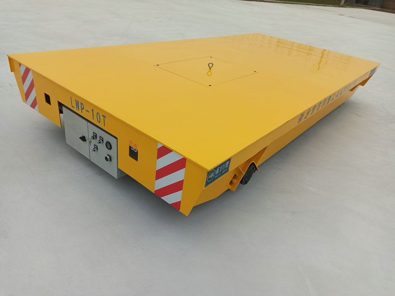 10 tons betonprodukter Trackless Transfer Trolley