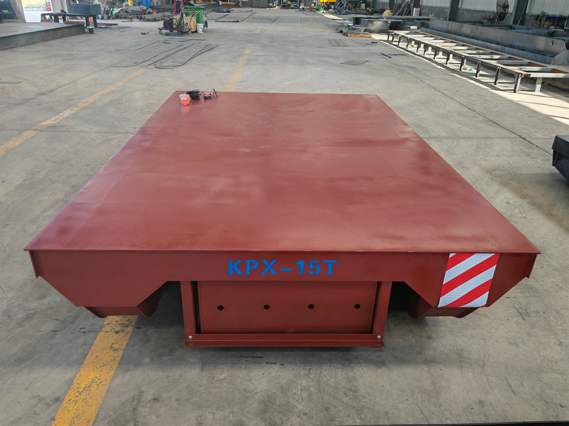 KPX 15 tons elektrisk jernbane flad vogn