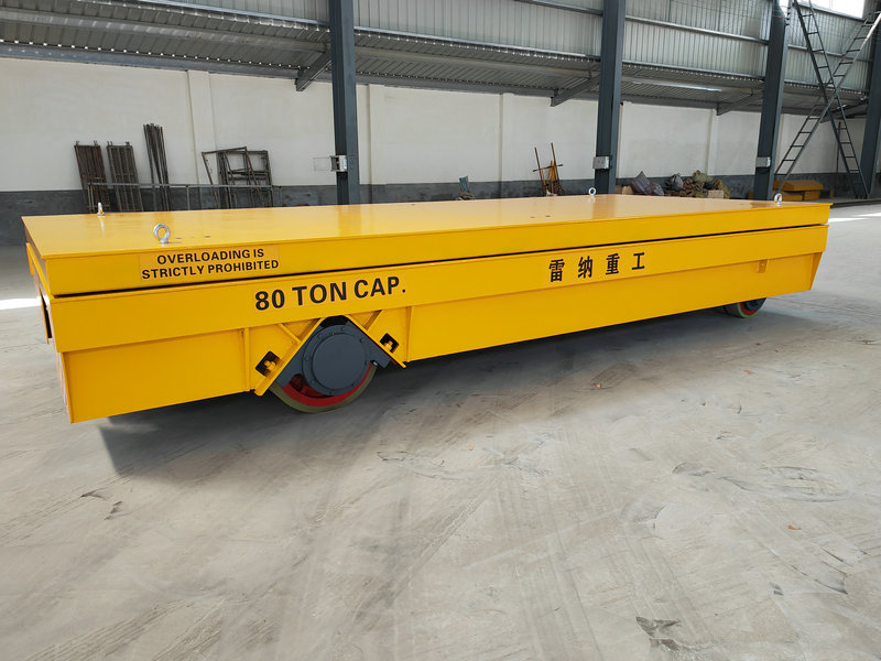 80 tons Heavy Duty Hydraulic Lifting Trackless Cart