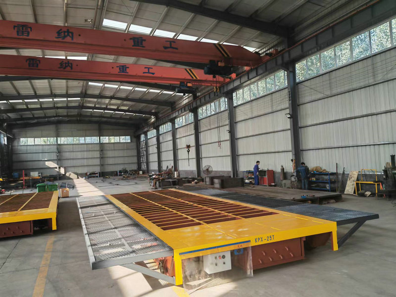 Tilpasset Heavy-Duty 25 Ton Rail Transfer Trolley