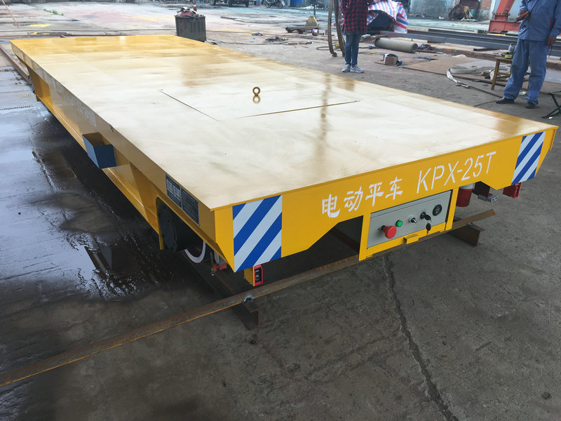 25 Tons Stål Rebar Batteri Transfer Trolley