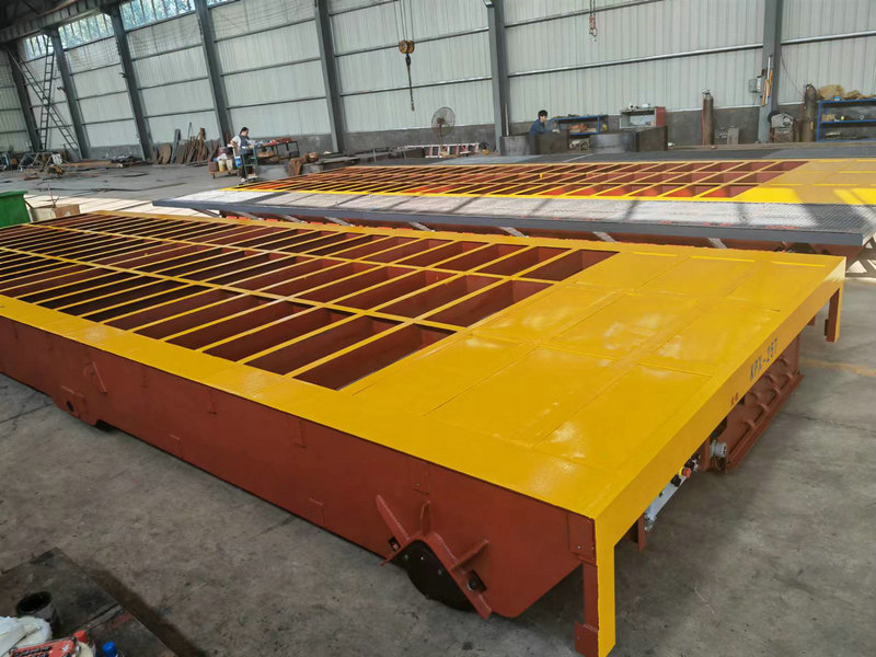 Tilpasset Heavy-Duty 25 Ton Rail Transfer Trolley