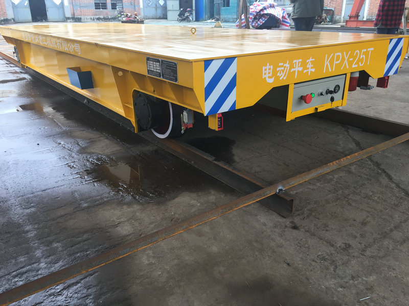 25 Tons Stål Rebar Batteri Transfer Trolley