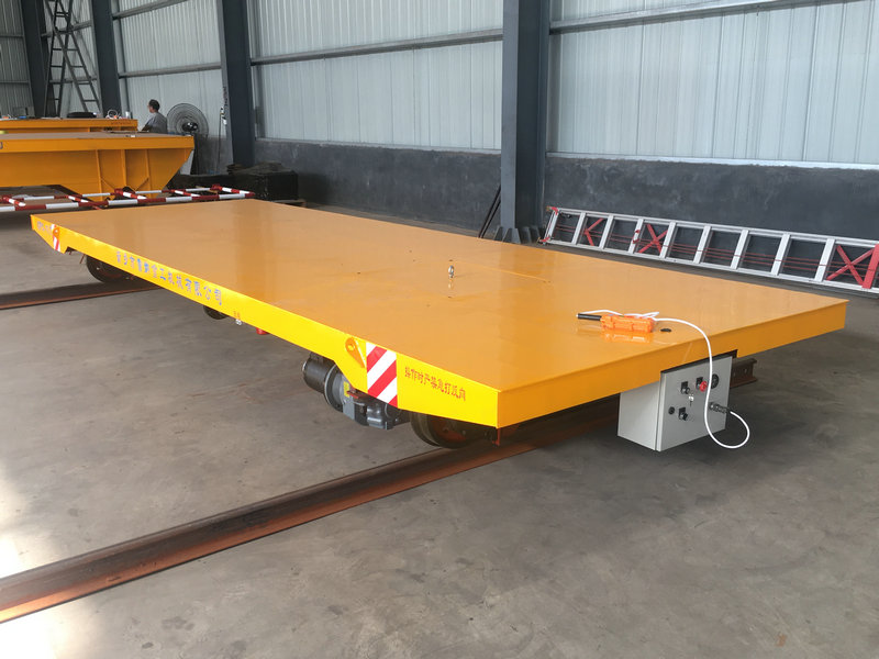 15 tons industriel elektrisk jernbane flade vogn