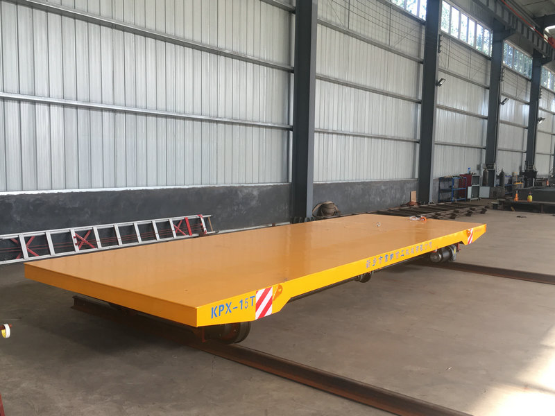 15 tons industriel elektrisk jernbane flade vogn