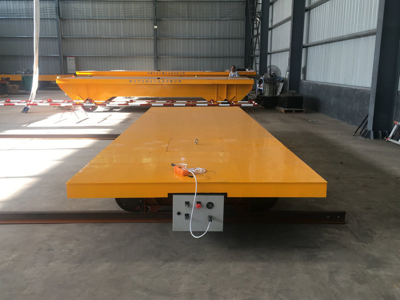 15 tons industriel elektrisk jernbane flade vogn