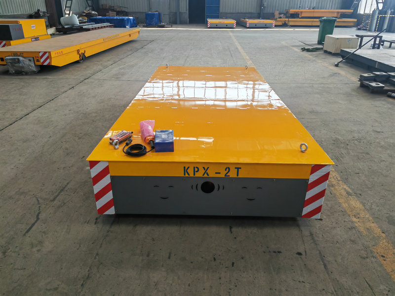 Fjernbetjening Heavy Duty Rail Guided Transfer Trolley