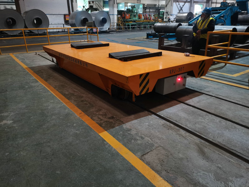 Motoriseret kabel reel transport vogn