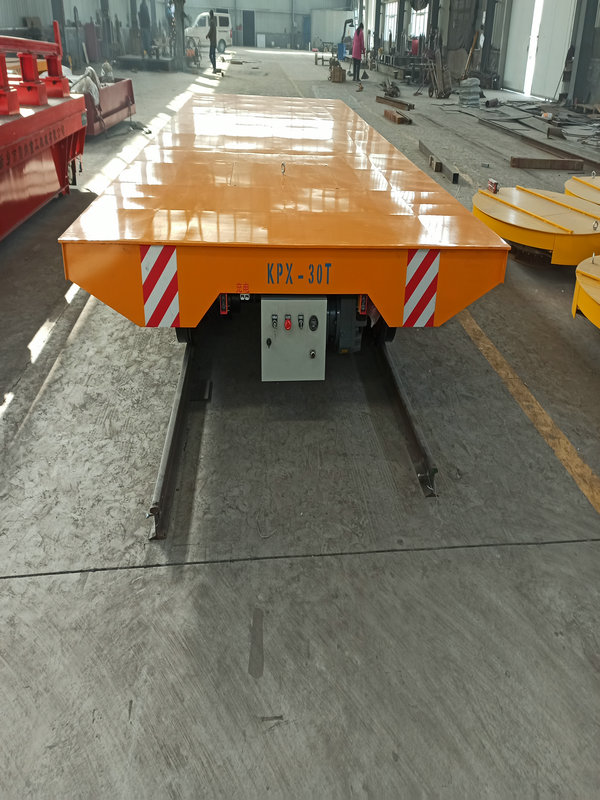 Batteridrevet 30 Ton Die og Mold Rail Transfer Cart