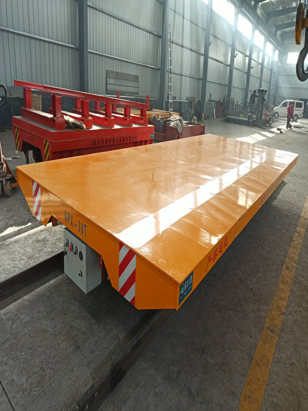 Batteridrevet 30 Ton Die og Mold Rail Transfer Cart
