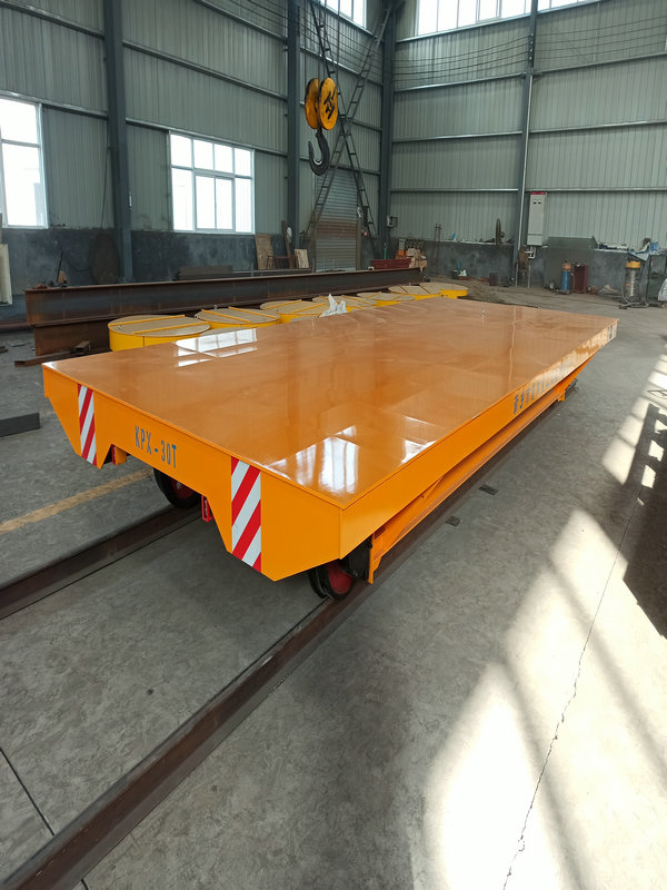 Batteridrevet 30 Ton Die og Mold Rail Transfer Cart